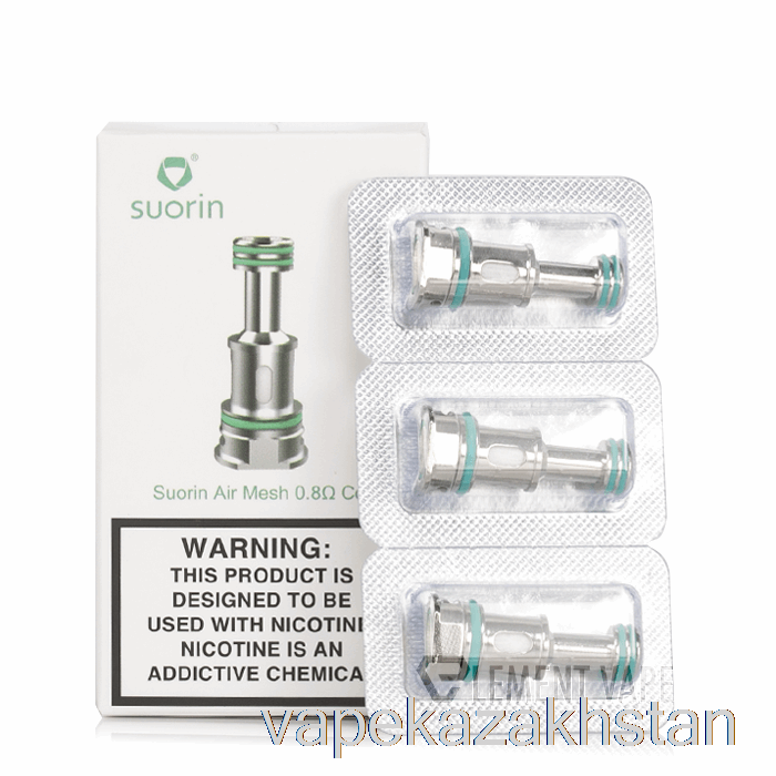 Vape Kazakhstan Suorin Air Mod Replacement Coils 0.8ohm Mesh Coils